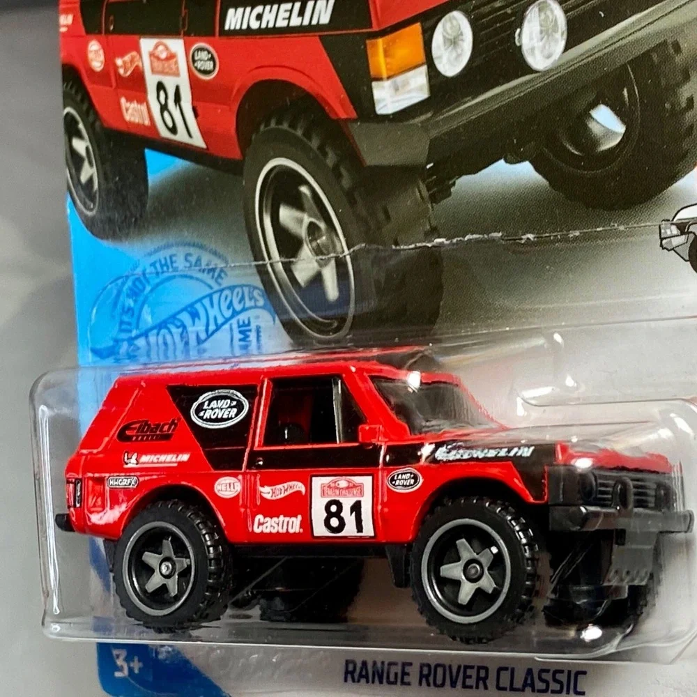Hot Wheels Range Rover Classic 245/250 HW Hot Trucks 10/10 Red 1:64 SUV NIP 2021